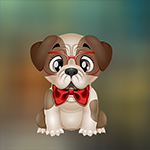 G4K Cute Affectionate Dog Escape Game